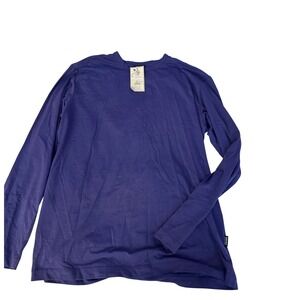 Versace Jeans Couture Purple Long Sleeve T-Shirt Mens XL Top